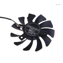 2PCS 4Pin GPU 냉각 팬 HA8010H12F-Z 75MM MSI GTX660 GTX670 GTX680 쿨러
