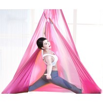 공기 요가 해먹 홈 높은 고도의 요가 스트레칭 천공 된 색 천 교수형 브래킷 고정 판, 【고급-단단한 돈】6쌀 해먹 액세서리（4쌀 방의 높은