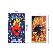 성적 마법 타로 카드의 타로 테이블 보드 게임 카드 놀이 휴일 가족 파티 선물 도매, Tarot del Fuego