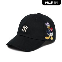 MLB 가격 인하 x Disney 도날드덕 언스트럭쳐 볼캡 NY Black