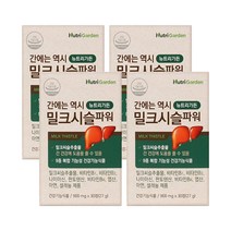 뉴트리가든 밀크씨슬 추출물 비타민비 아연 셀레늄 간 건강 관리, 4개, 30정