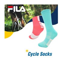 [기타] FILA 휠라 자전거 삭스 반양말, 색상:여성용 포레스트그린