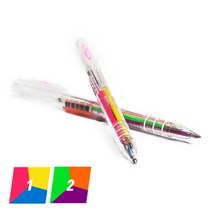 자바 네온3겔 형광 3색볼펜(0.5mm) 888EA, 혜영쿠팡81 2.연두-주황-보라, 혜영쿠팡81 본상품선택