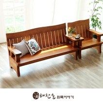 소나무 통원목 3인용소파+1인용소파(네추럴), 소나무 통원목 3인소파+1인소파(네추럴)