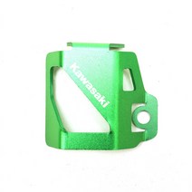 가와사키 Z750 Z1000SX Z900RS ZX6R ZX10R 가드 커버 프로텍터 및 프론트 리어 브레이크 유체 실린더 마스, 12 RCG Green