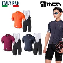 MCN 자전거의류세트 리뉴 반팔 져지+4부 패드빕숏 택1