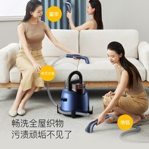 카페트세척기 쇼파 카펫청소기 물흡입기 습식청소장비 패브릭 분무 일체형 다용도 커튼, 2_백인모델（가열기능이없습니다）