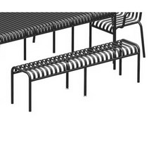 웨이팅 벤치 의자 대기용 술집 버스 긴의자 그레이, 스툴 100cmx35cmx45cm