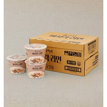 [상하농원] 바지락라면 1박스, 12개