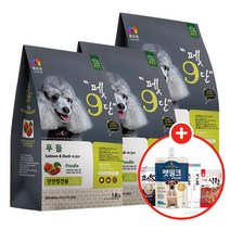 목우촌 펫9단 푸들 1.8kgX3개+사은품, 푸들 1.8kgX3, 06_원데이케어덴탈껌X4P
