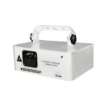 디제잉 기계 장비 DMX512 500mW 빔 레이저 프로젝터 라이트 휴일 스트로브 사운드 무대 조명 RGB 다채로운, 01 White_02 미국 플러그