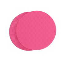 1 쌍 170x15MM 두께 휴대용 소형 라운드 무릎 패드 요가 매트 피트 미끄럼 팔꿈치 손 지원 디스크 쿠션, a pair pink
