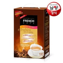 싸다몰 남양 프렌치카페 아라비카 골드라벨 믹스 10.7gx100T -, 100개, 10.7g