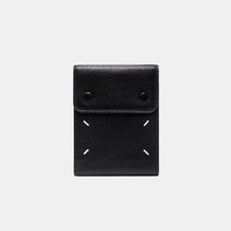 메종마르지엘라 마르지엘라 22FW 스티치 스냅 블랙 반지갑 SA1UI0014 P4806 T8013