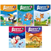 Super Phonics 1 2 3 4 5 SB + WB 레벨 슈퍼 파닉스, Super Phonics 2SB+WB