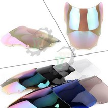 윈드스크린 EX500/EX GPZ 가와사키 닌자 19872007 용 오토바이 앞 유리 윈드 디플렉터, 06 Iridium