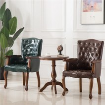 엔틱의자 식탁 클래식 빈티지 카페 원목 의자, Z, 1개