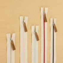소잉데일리 소품 지퍼 모음_ 20cm~100cm 가죽 컬러믹스 등 60여종, 핑크, 1. 꾸뛰르 소잉지퍼_20cm