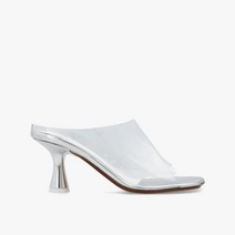 [MM6 MAISON MARGIELA] [명품]당출 여성 MM6 23SS 실버 투명 샌들