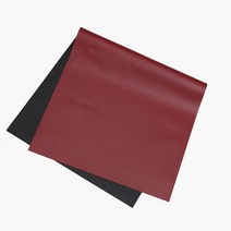 가죽 우드테이블 커버매트 레드 120X60CM 원목식탁 카페 키친클로스 차박용품 유리대용