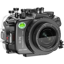 Sea frogs 방수 카메라 하우징 소니 A7C 10-18 28-60MM IPX8 40m/130ft 최대 다이빙 깊이 수중 카메라 케, 02 A7C 16-50MM