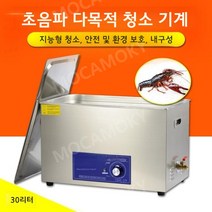 초음파세척기 해산물 상업 업소 식기 농산물 다용도, 30리터 용량