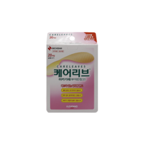 큐어반 F 케어리브 밴드 방수 발뒤꿈치형 아카키레 관절용 손끝용 큐티용 아카기레 아쿠아 밴드, 19. 케어리브 아카키레 20개입