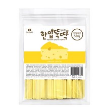 펫토리아 한입뚝딱 국내산 대용량 져키 덴탈 껌 강아지간식 500g, 1개, 한입뚝딱 실속형 덴탈치즈125p