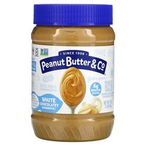 126819 Peanut Butter & Co. 땅콩 버터 스프레드 화이트 초콜릿 원더풀 454g(16 온스)