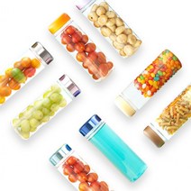 드링킨 보틀 유리병 물통 보틀제작 텀블러주문제작, PET 레드_500ml