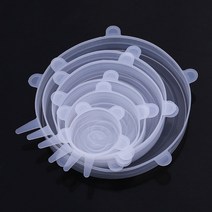 승마기 승마기계 승마의자 실리콘 커버 스트레치 뚜껑 재사용 가능한 밀폐 식품 랩 신선한 씰 보울 신축성, 01 WHITE_01 6Pcs