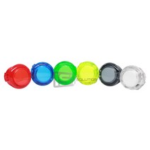 아이에스티몰 세이미츠 24mm 아케이드 게임 클리어 버튼 (PS-14-DN-K), 1개, 오렌지 (Orange)