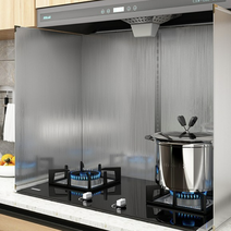 가스렌지 가림막 스텐 차폐판 가스 스토브 대형 높은, 높이60x길이80x깊이45/4개접힘[원피스]