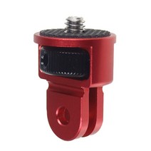 액션카메라 유튜브용카메라 바디캠 알루미늄 카메라 미니 삼각대 어댑터 마운트 CNC 변환 GoPro Hero 10 9 Insta360 및 기타 표준 1/4 Acc, 06 1pc