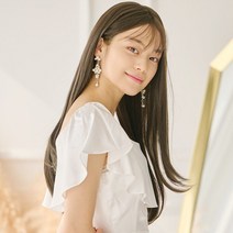 가발매니아 루나 61cm 수제통가발 프론트레이스(프리미엄 G사), 밀키모카브라운