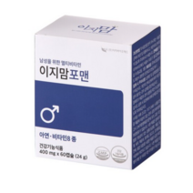 이지바이오메드 [이지바이오메드]예비아빠를 위한 멀티비타민 이지맘포맨 60캡슐 1세트, 단품없음, 1개