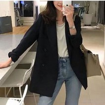 여자 무지 마이 자켓 데일리 모던 데이트룩 오피스룩 _ 11809EA