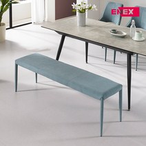 저스틴 생활방수 패브릭 3인 벤치의자_착불, 에메랄드