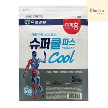 [우수제품][고객만족] 슈퍼쿨파스 5매입 쿨파스 파스 어깨결림 근육통 소염 Bellos^^&&^^+++++, 상품선택