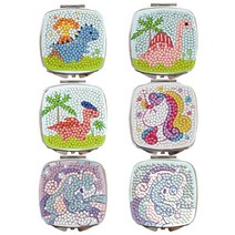 토단 블링블링보석십자수-DIY사각거울만들기, 공룡1