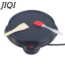 크레페 팬케이크 크레이프 메이커jiqi 전기 crepe maker 베이킹 팬 주방 도구 spring roll machine 롤 기계 케이크 eu us 어댑터, 협력사, 220v