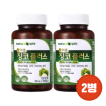 혈액순환영양제 은행잎추출물 징코플러스 2병, 2개