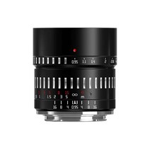 TTArtisan APS-C 50mm F0.95 수동 렌즈 L 마운트용