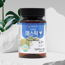 매스틱정 프리미엄 600mg x 60정 HACCP인증제품, 2개
