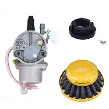 포켓 바이크 47cc 49cc 엔진 카브 기화기 포드 에어 필터 2 스트로크 미니 쿼드 atv 먼지 자전거 minimoto go kart buggy, CHINA, Gold PPR