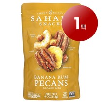 리암마켓 Sahale Snacks 사헬 스낵 글레이즈드 믹스 바나나 럼 피칸 113g 1팩