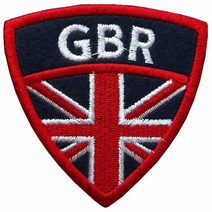 와펜 C568 - 영국국기 방패 극기 마크 패치 와펜