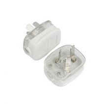 밥솥 부품 Ac 250 v 10a 3 핀 au 전원 코드 커넥터 남성 플러그 pcs qsazs, 한개옵션0