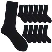 삭스판다 여성용 골지 장목 양말 12켤레