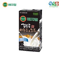 베지밀 검은콩 아몬드&호두 두유, 190ml, 72팩